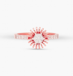 The Spiral Shine Ring